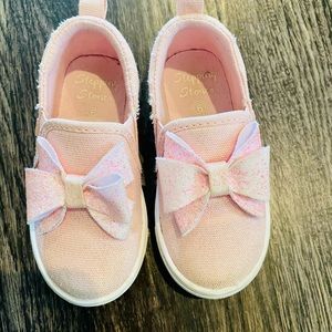 Glitter Bow Slip-on
